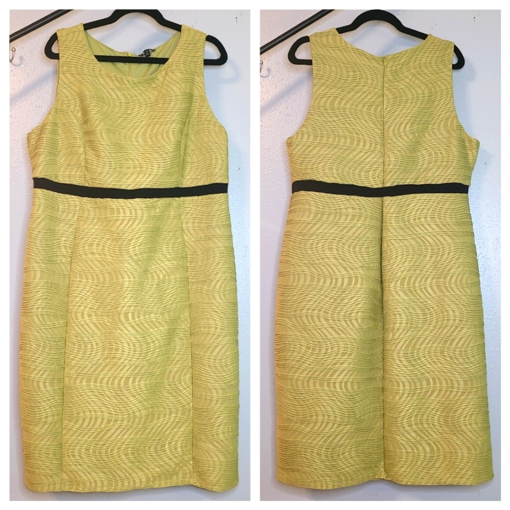 Sami & Jo Plus soft lime green dress, size 2X